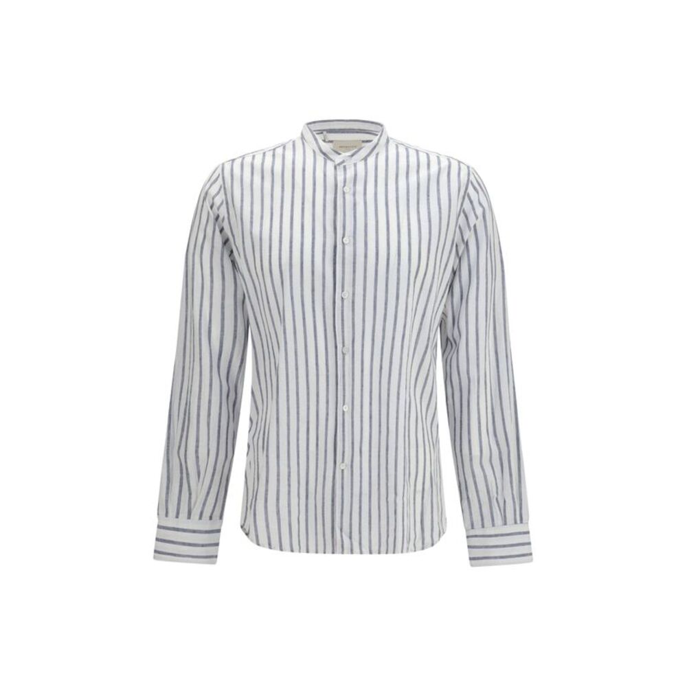 Brooksfield Men Slim Fit Spread Collar Shirt